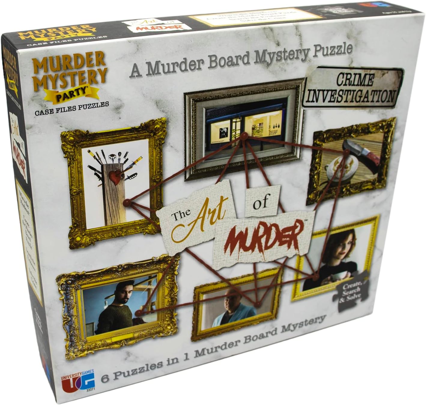 The Art of Murder: Case File Puzzle