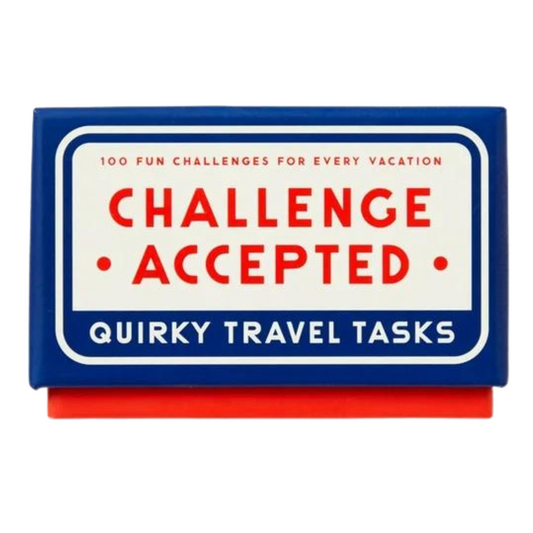 Challenge Accepted Travel Tasks Card Deck