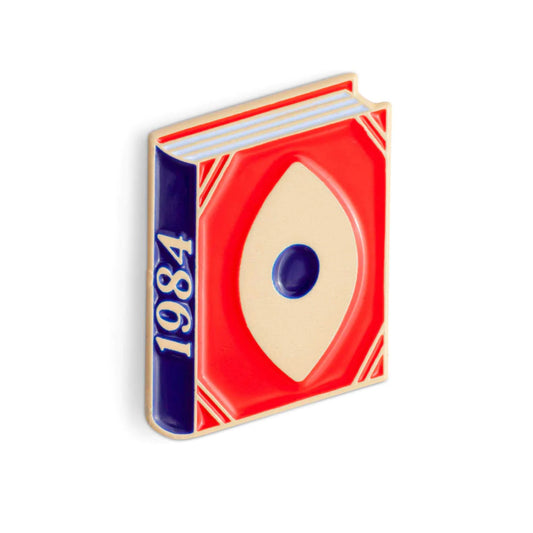 1984 by George Orwell Enamel Pin