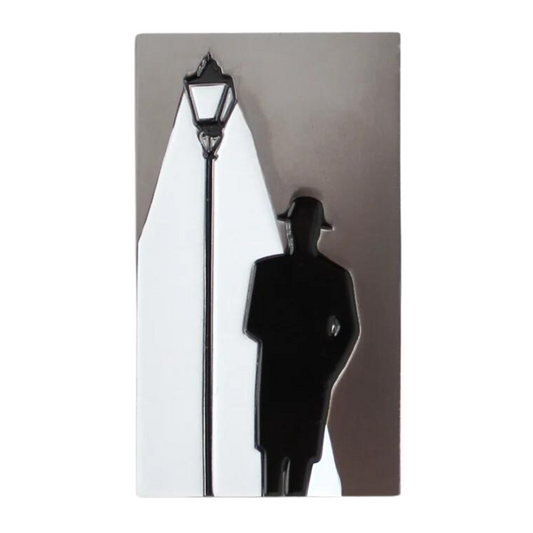 Film Noir Gumshoe Enamel Lapel Pin