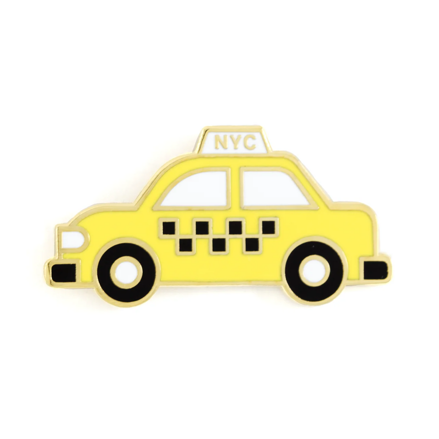 NYC Taxi Enamel Pin