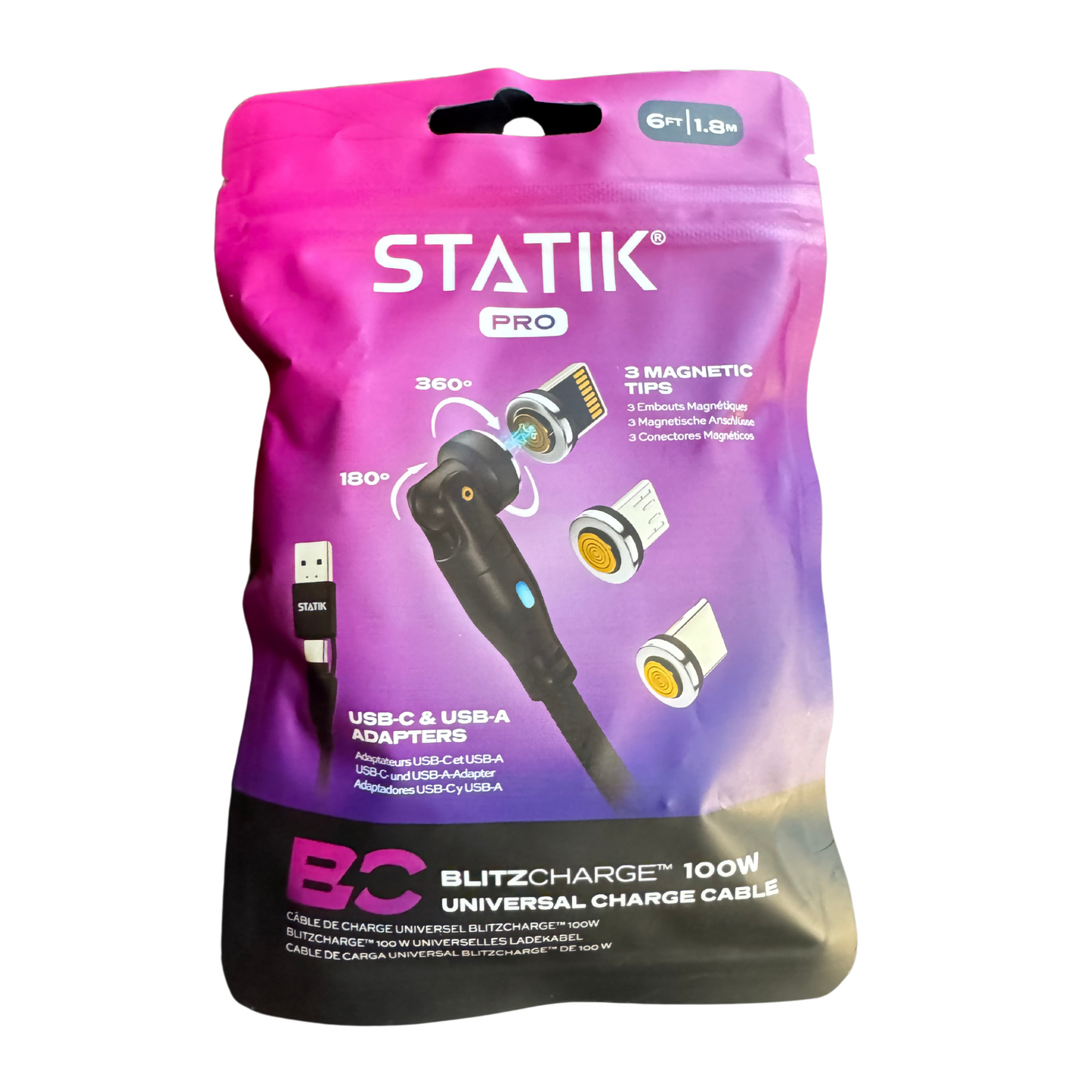 Statik 360 Universal Charge Cable