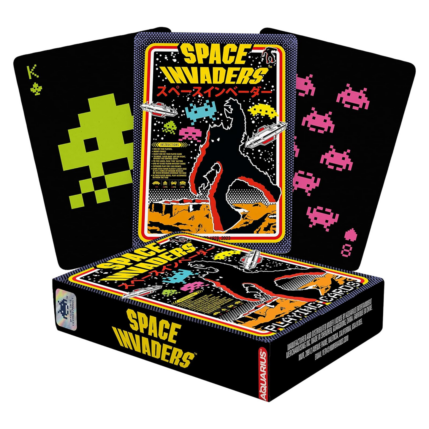 Space Invaders Playing Cards