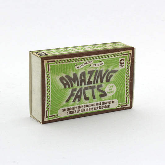 Amazing Facts Matchbox Trivia