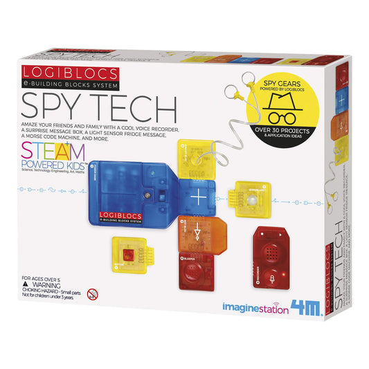 4M Logiblocs E-Building Blocks System Spy Tech Science Kit