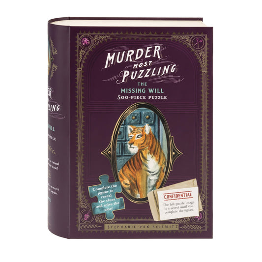 Murder Most Puzzling: The Missing Will 500-Piece Puzzle