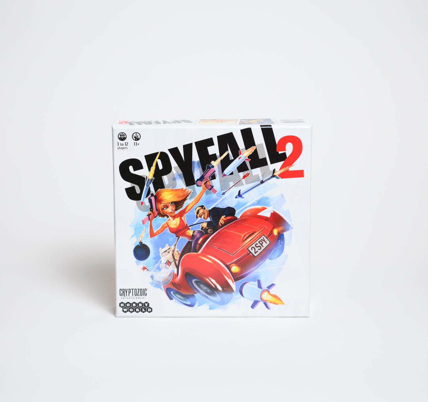 Spyfall 2 - Front cover of board game Spyfall 2,