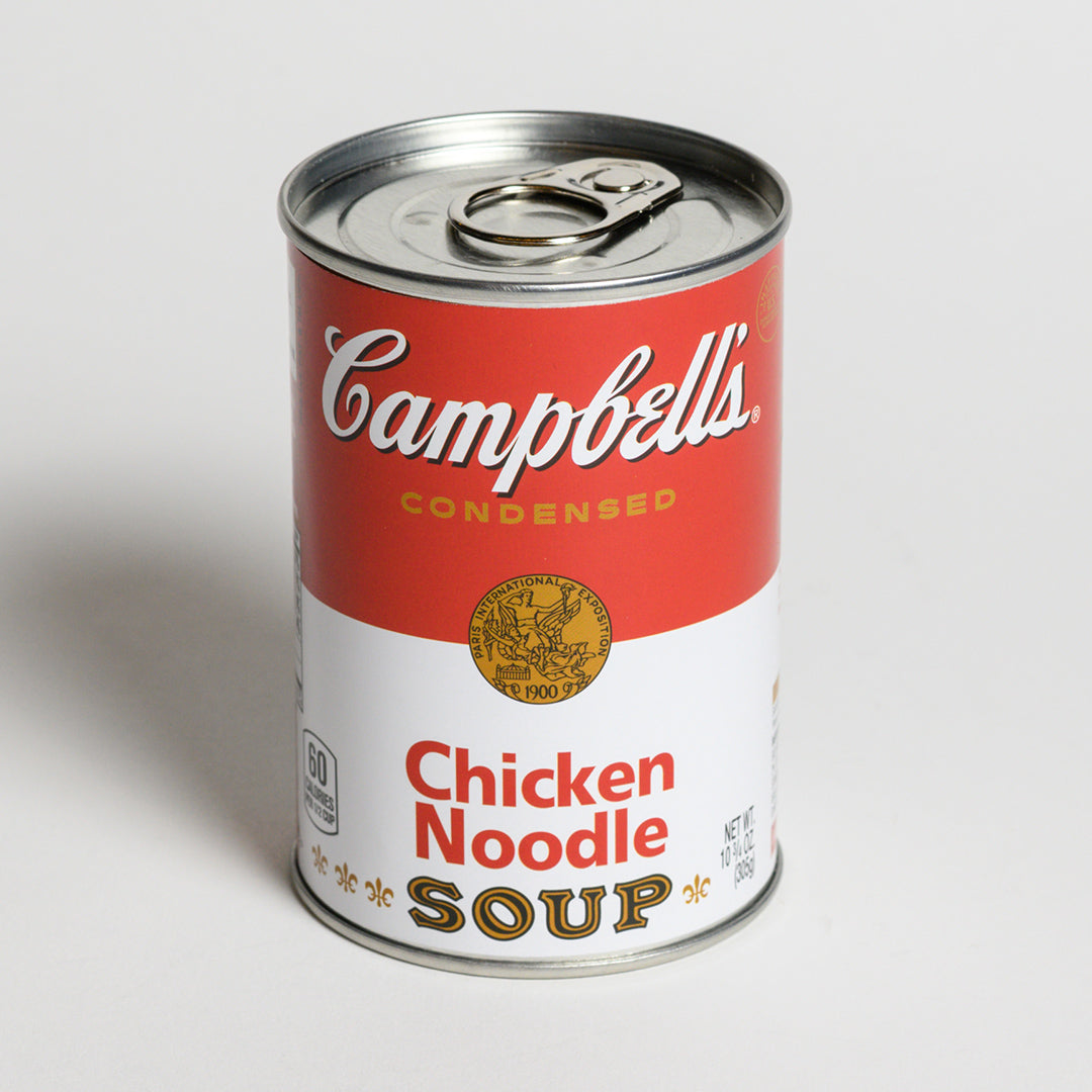 Campbell's Soup Can Safe - Front view of Campell's Condesed Chicken Noodle Soup