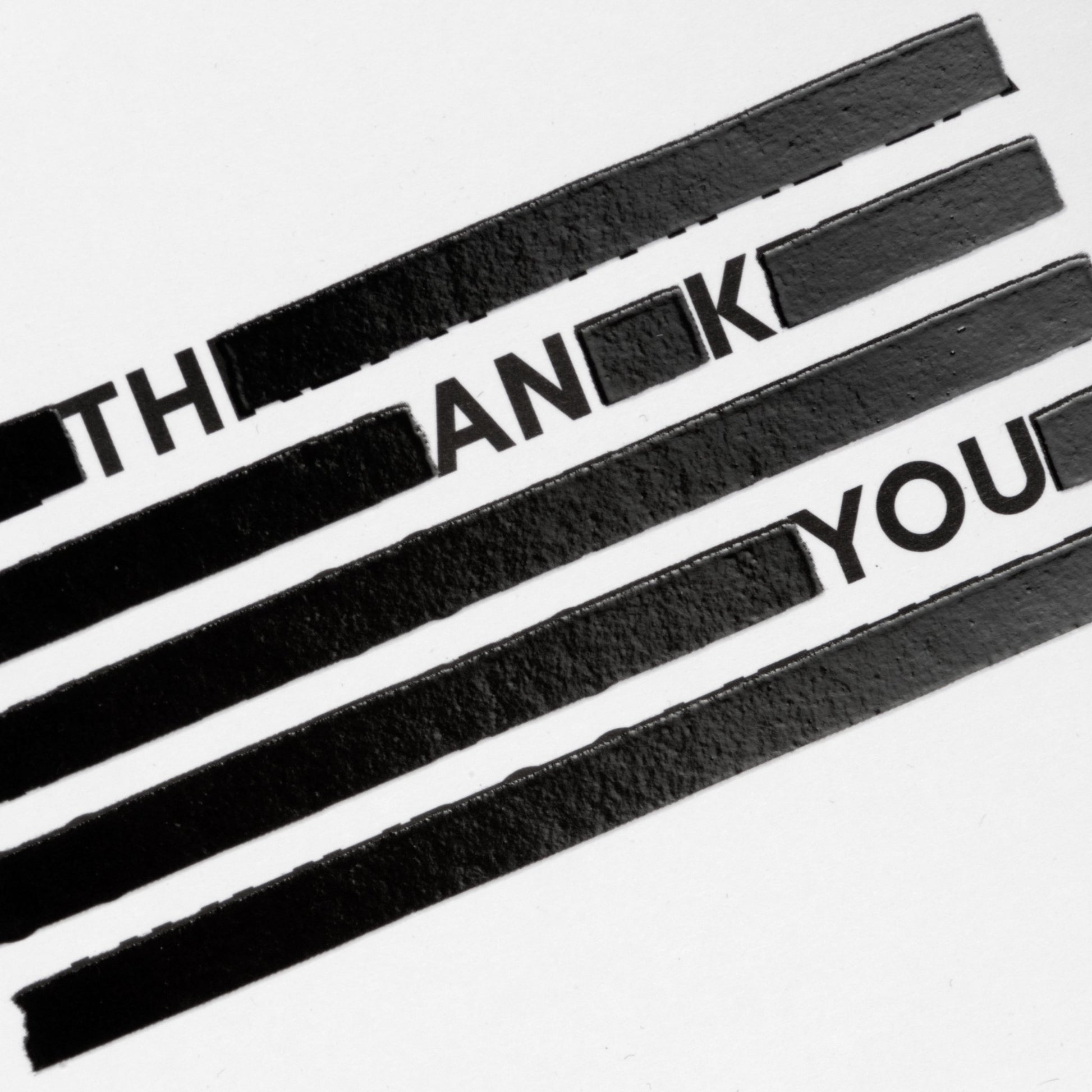 SPYSCAPE Thank You Redacted Greeting Card -