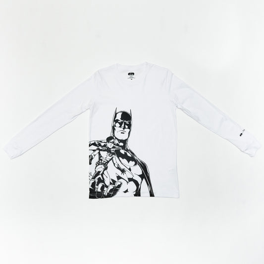 BATMAN x SPYSCAPE Long Sleeve Shirt - White