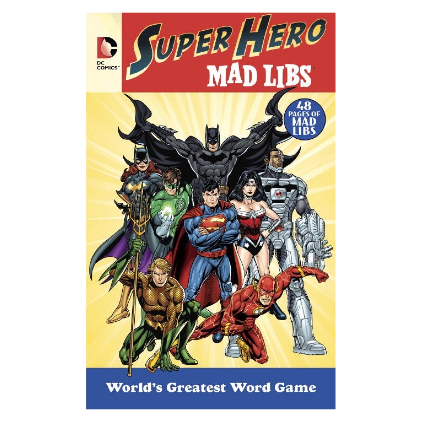 DC Comics Super Hero Mad Libs