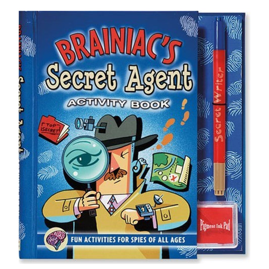 Brainiac's Secret Agent Activity Book
