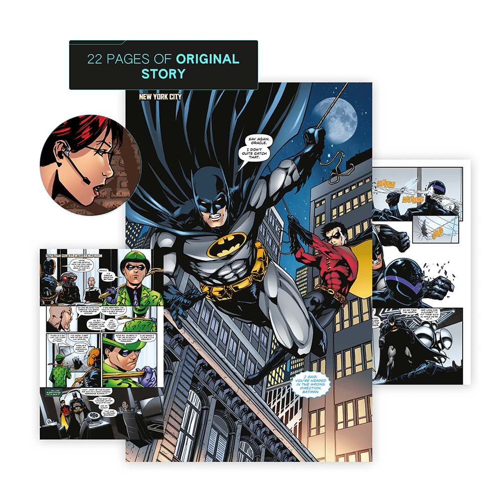 BATMAN x SPYSCAPE Personalized Companion Book
