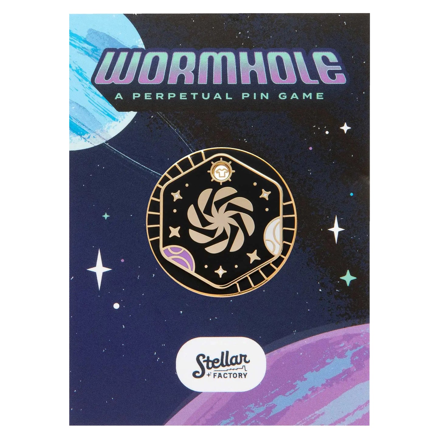 Wormhole: A Perpetual Pin Game