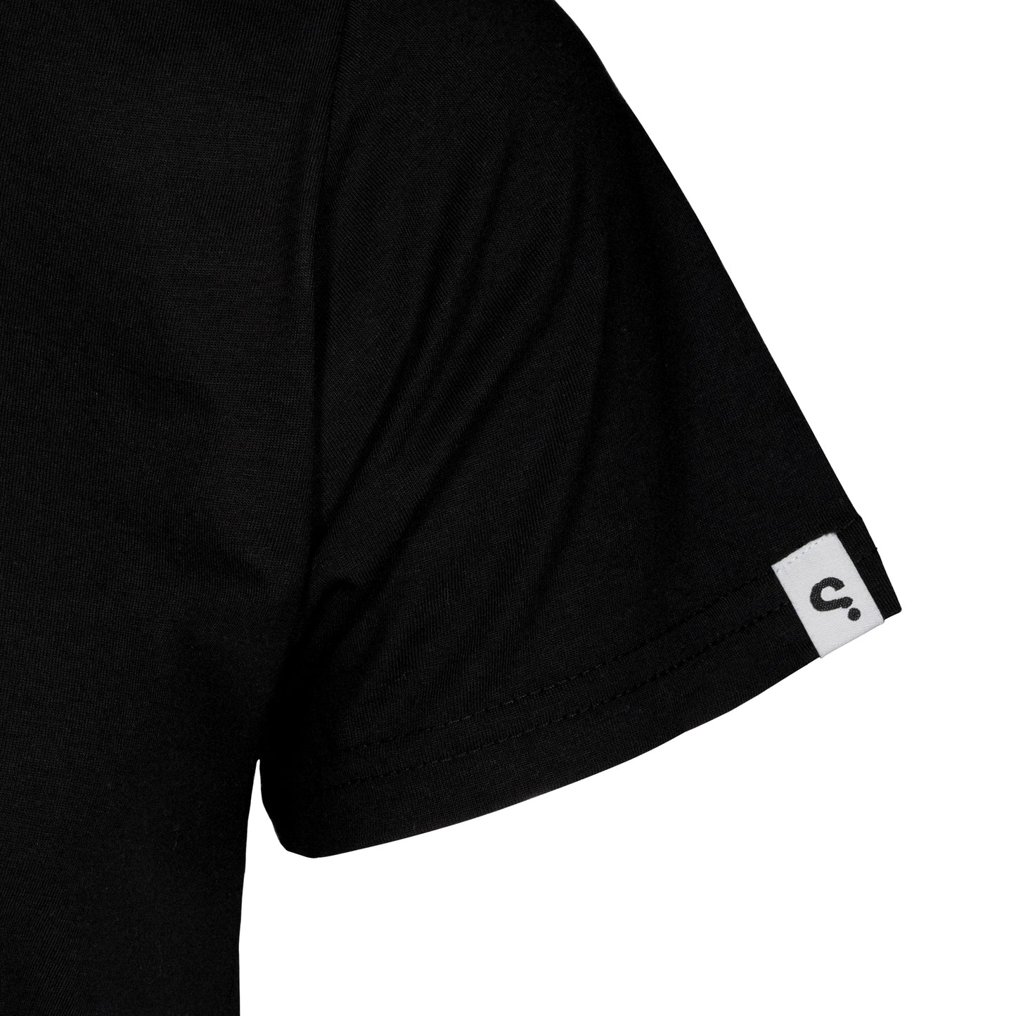 SPYSCAPE Question Everything Black - T-shirt - sleeve tag