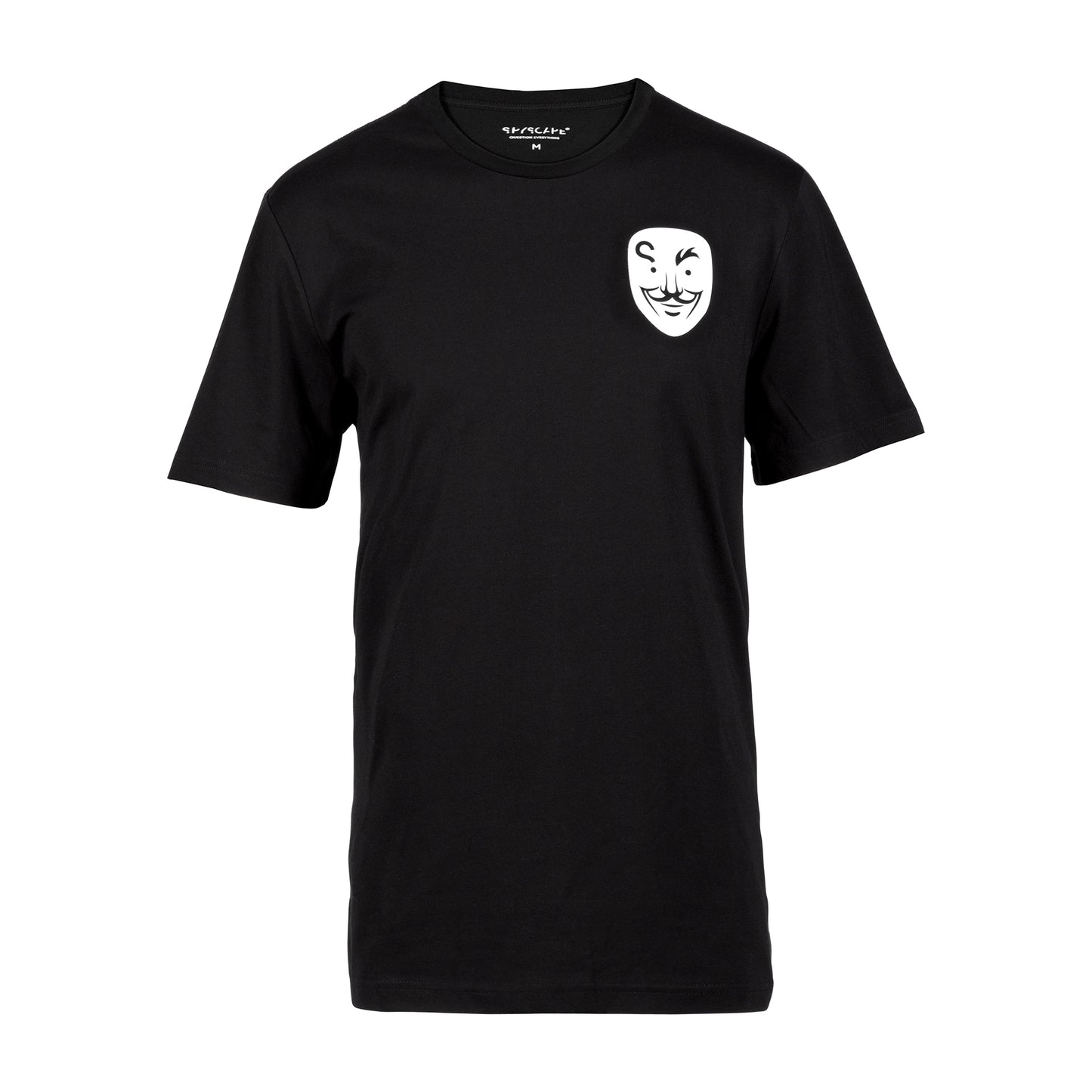SPYSCAPE Hacker Face T- Shirt with Hidden Zip Pocket -