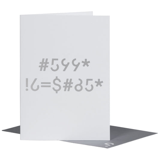 SPYSCAPE Happy Birthday Cipher Greeting Card -