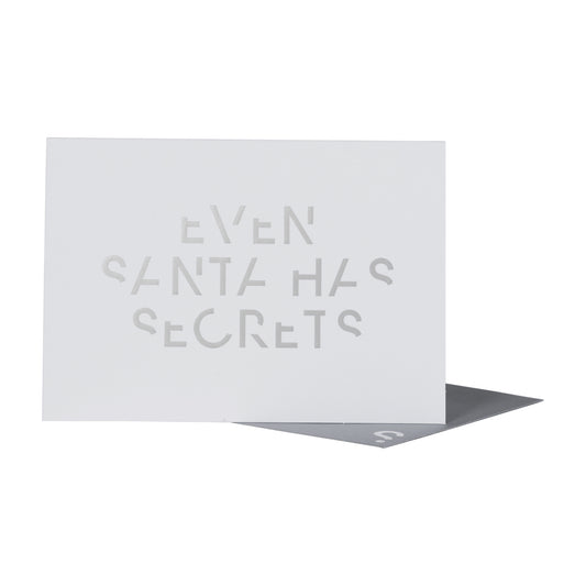 SPYSCAPE Santa Secrets Greeting card -