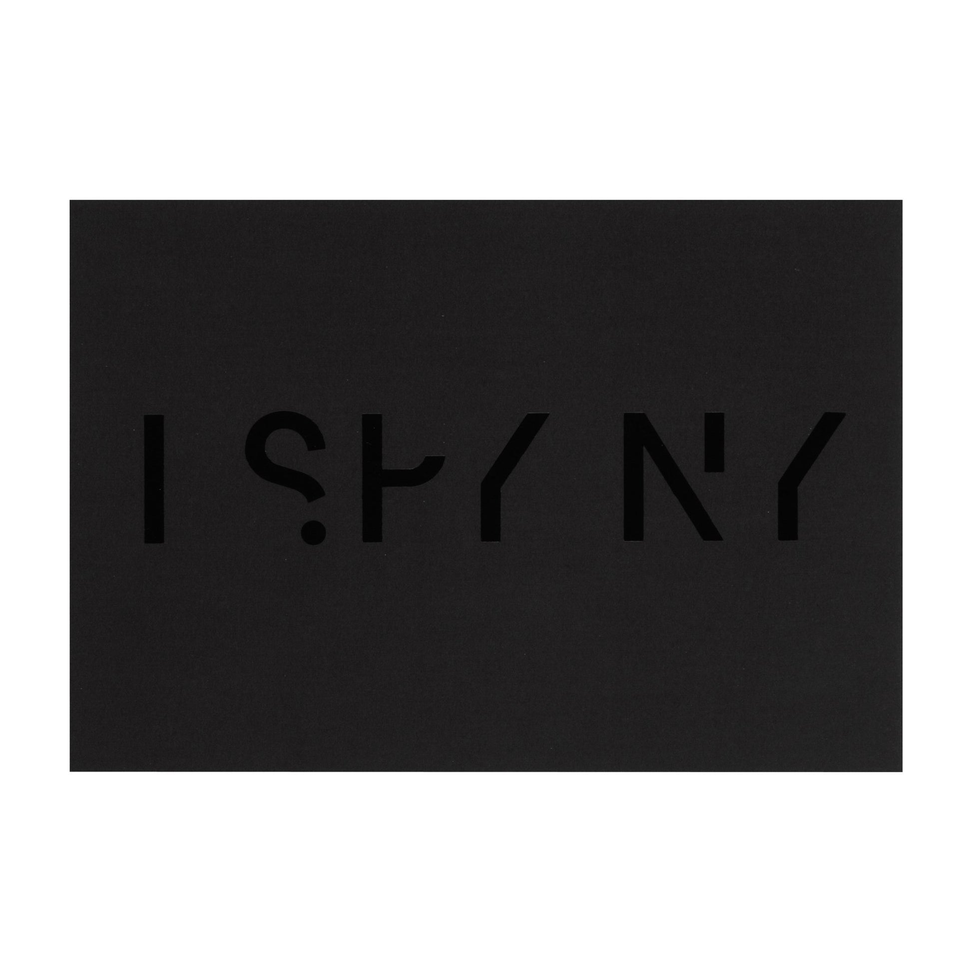 SPYSCAPE I SPY NY Postcard -