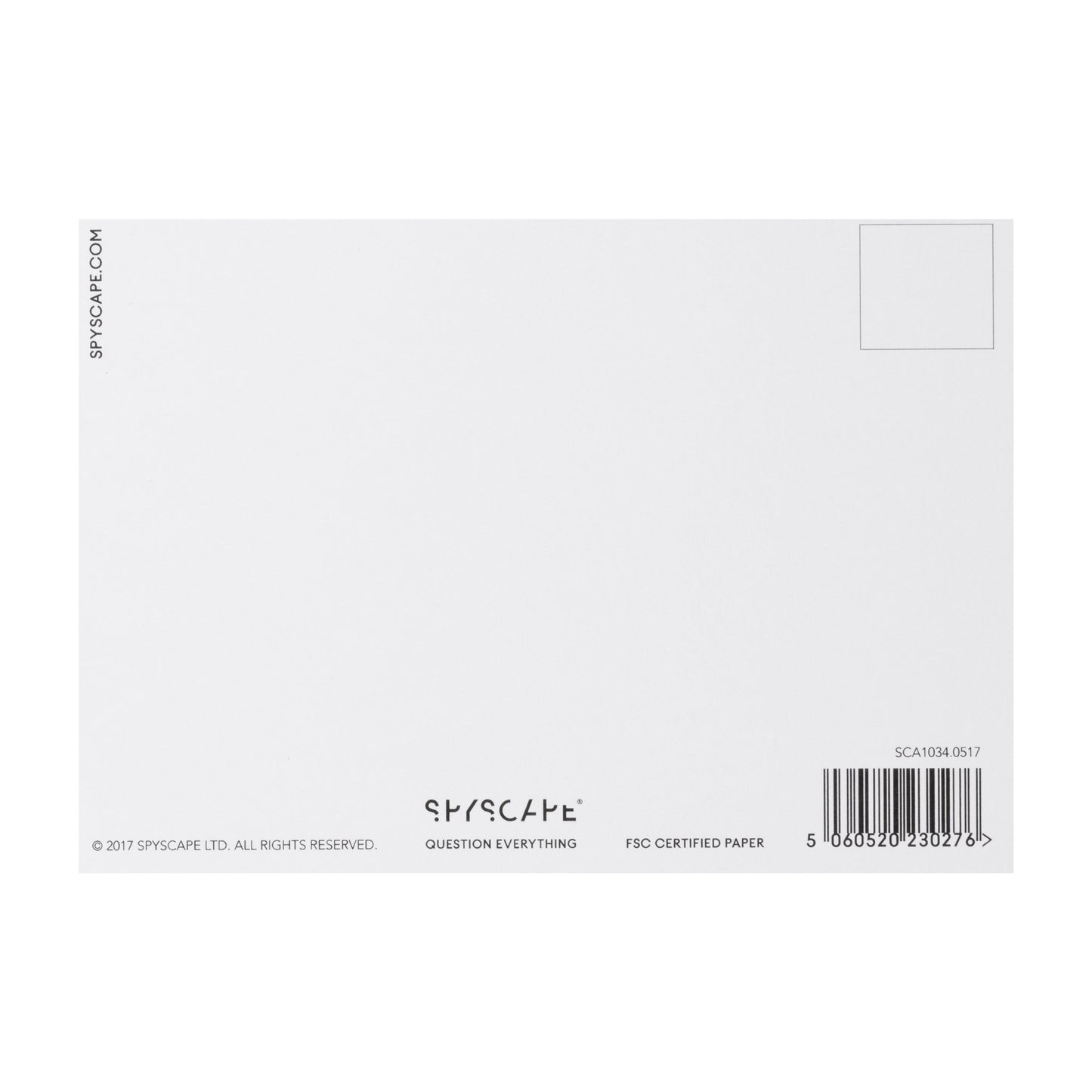 SPYSCAPE I SPY NY Postcard -