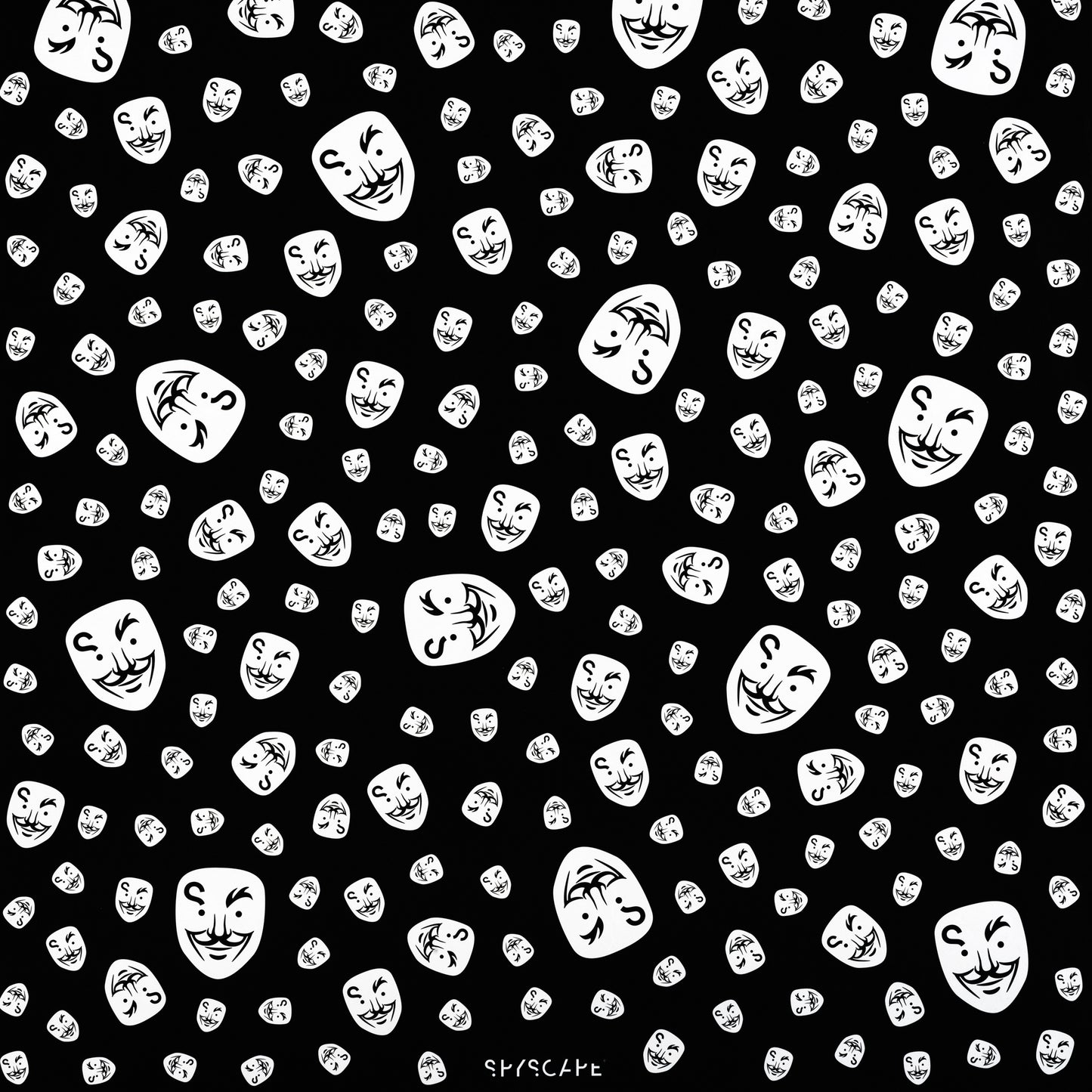 SPYSCAPE Double sided Hacker Gift Wrap -