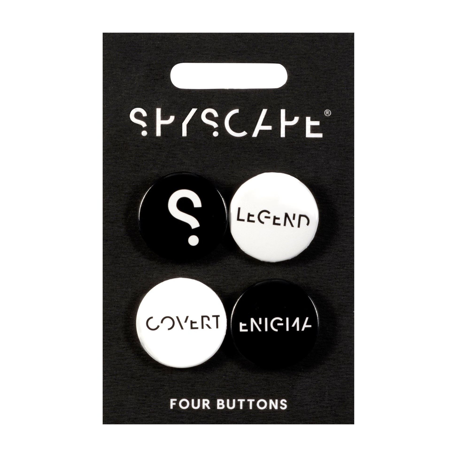 SPYSCAPE Button Badge Set -