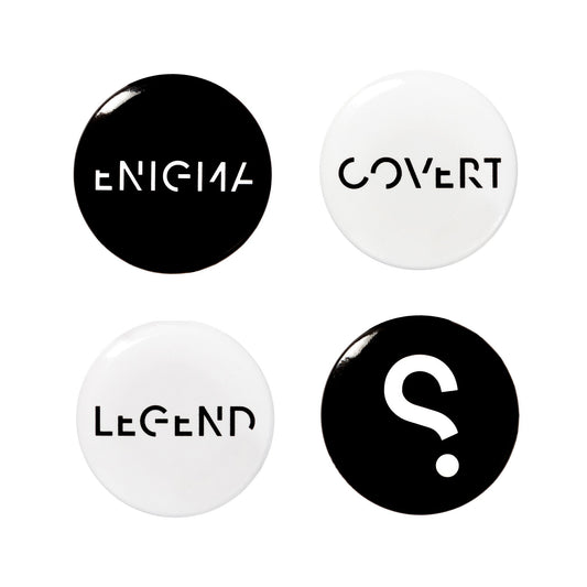 SPYSCAPE Button Badge Set -