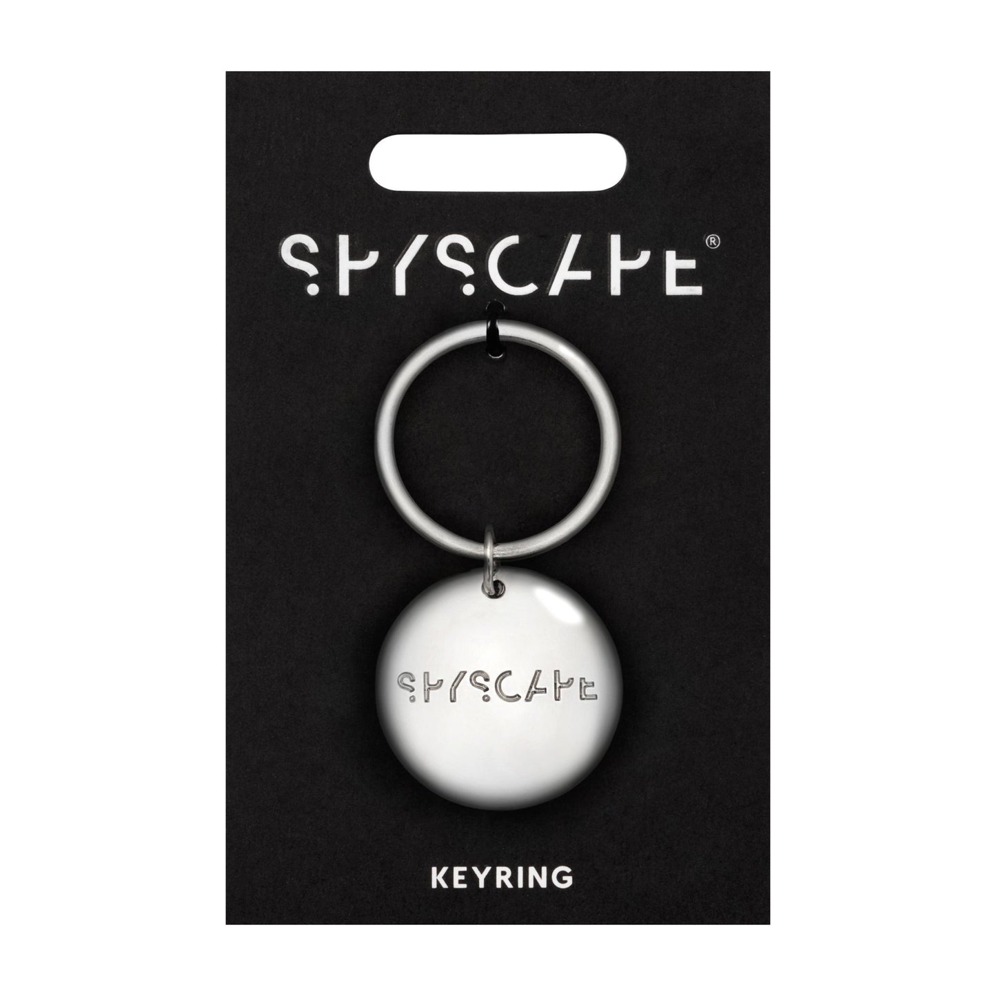 SPYSCAPE Silver Keyring -