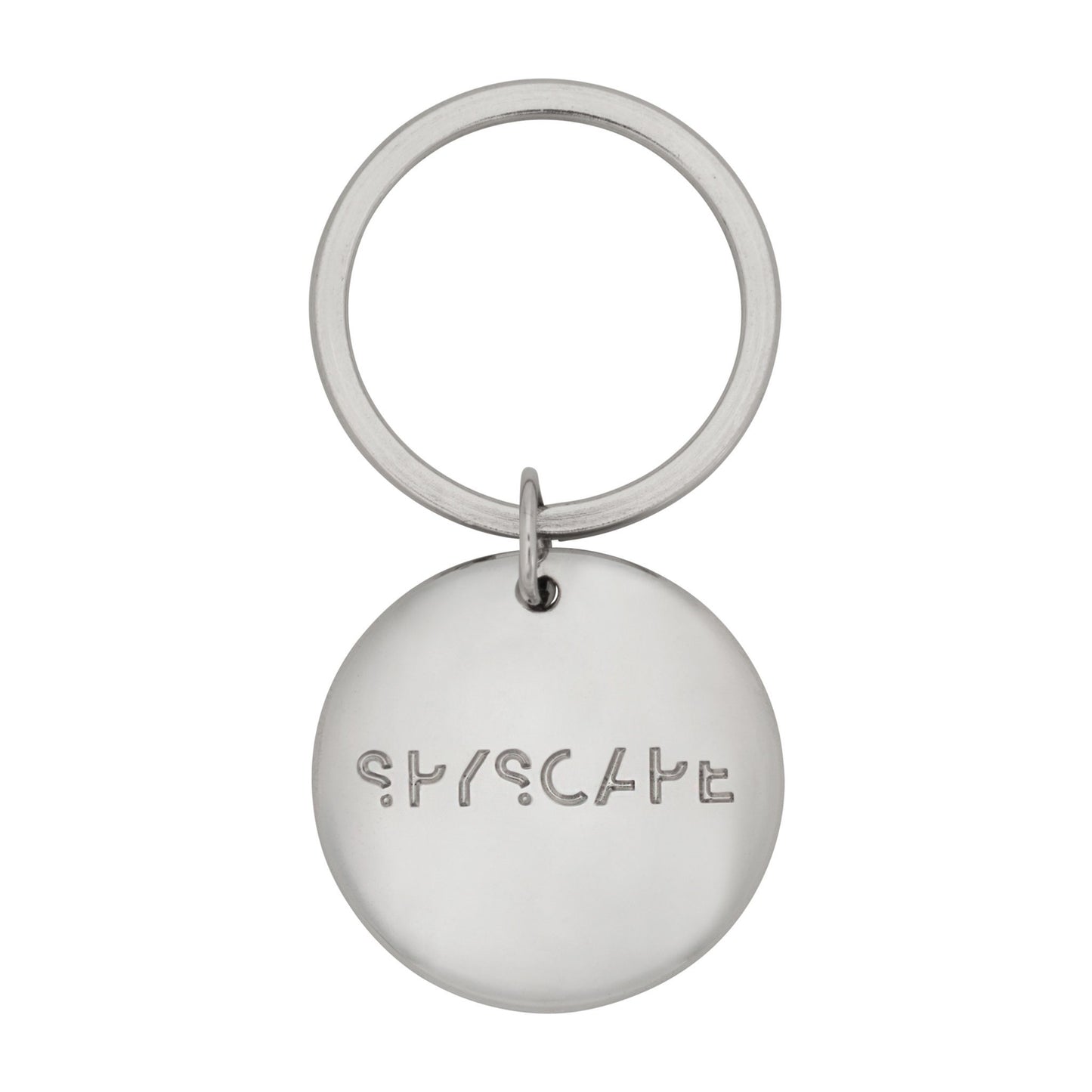 SPYSCAPE Silver Keyring -