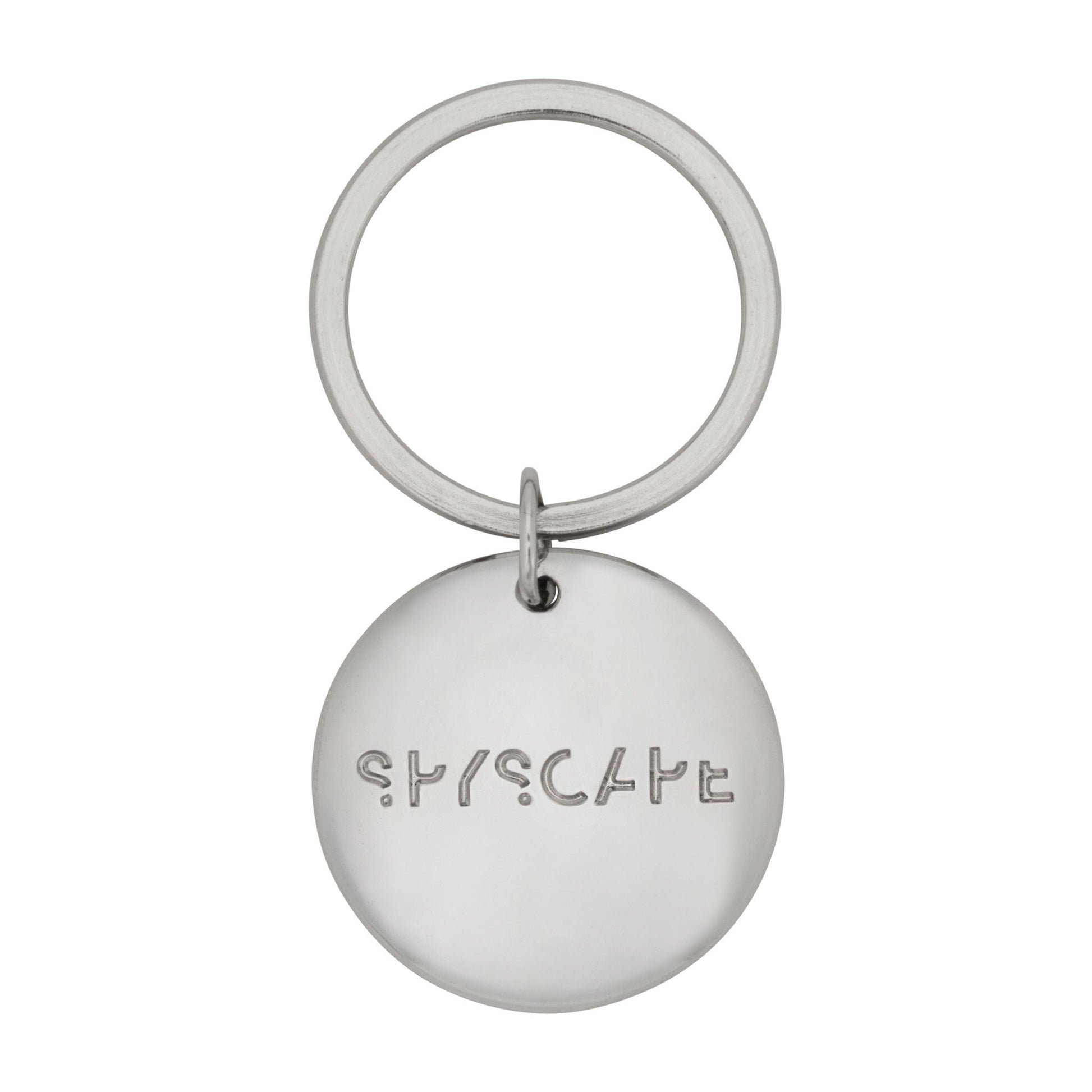 SPYSCAPE Silver Keyring -