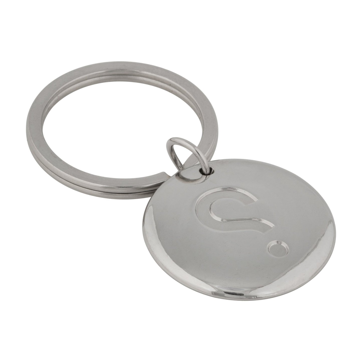 SPYSCAPE Silver Keyring -