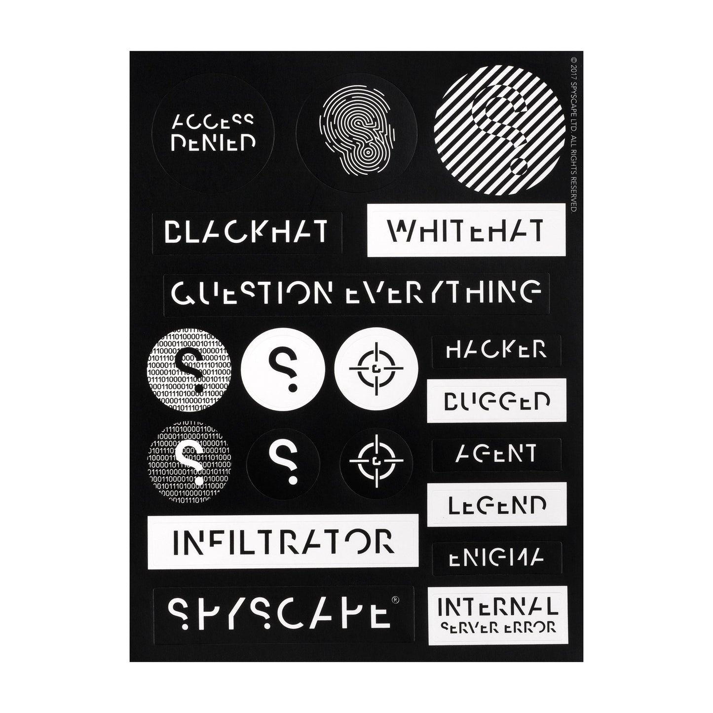 SPYSCAPE Spy Stickers -