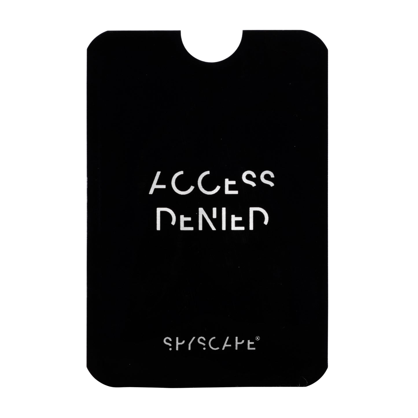 SPYSCAPE Hacker RFID Blocking Credit Card Sleeve -