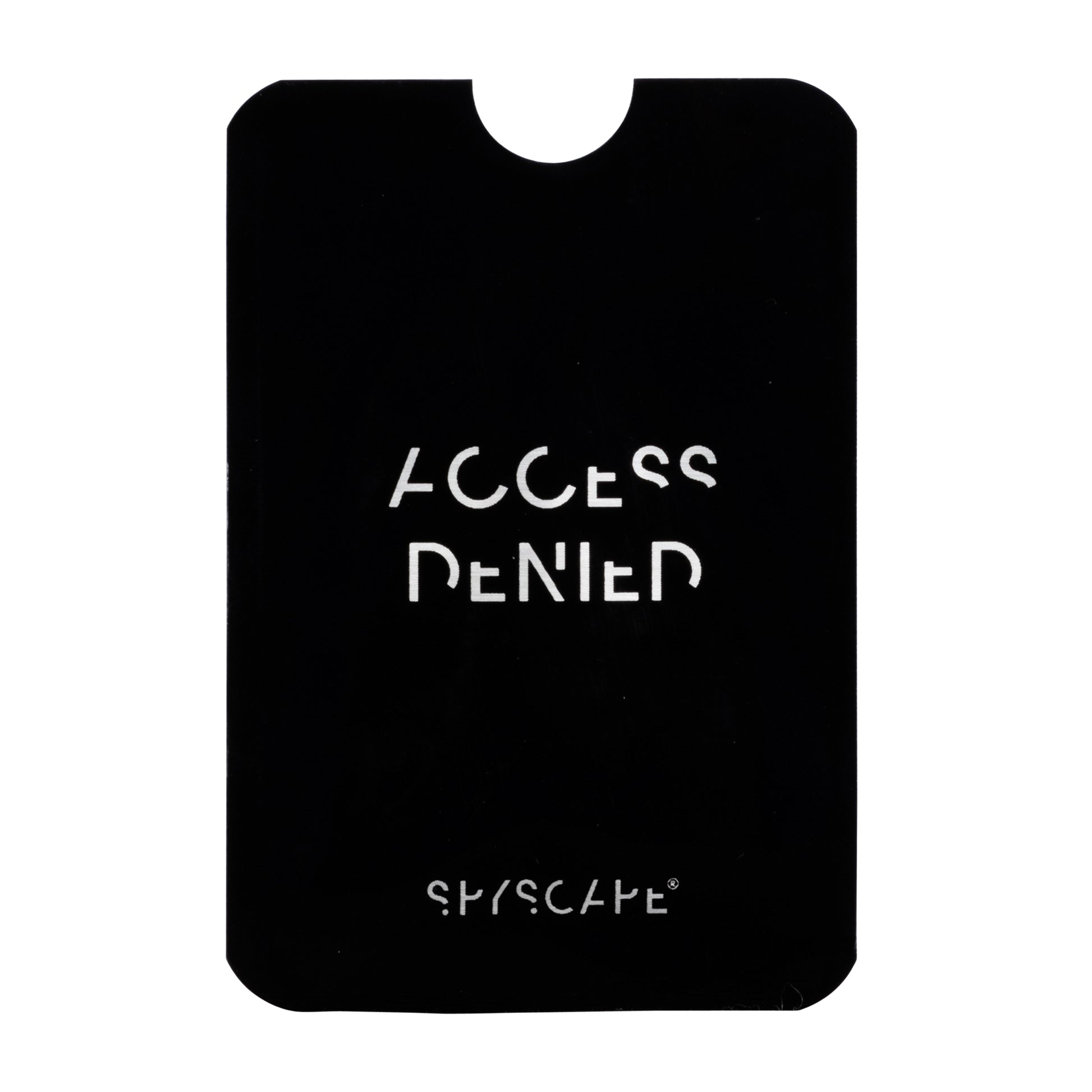 SPYSCAPE Hacker RFID Blocking Credit Card Sleeve -