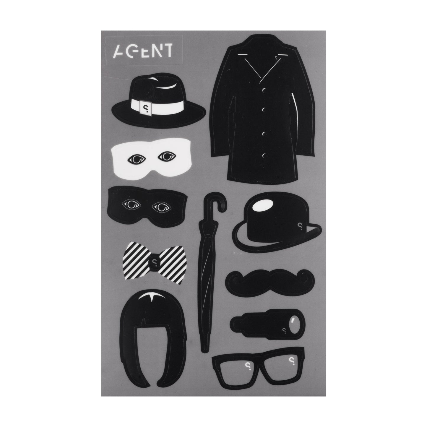 SPYSCAPE Hacker and Agent Decal Book -