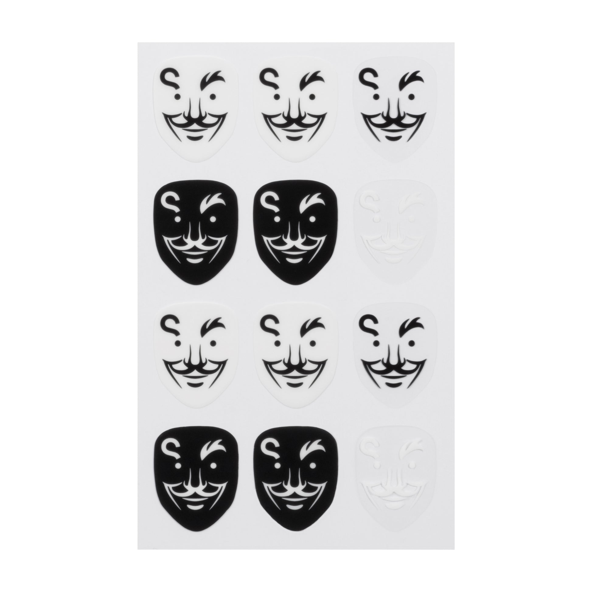 SPYSCAPE Hacker Face Phone Decal Set - 