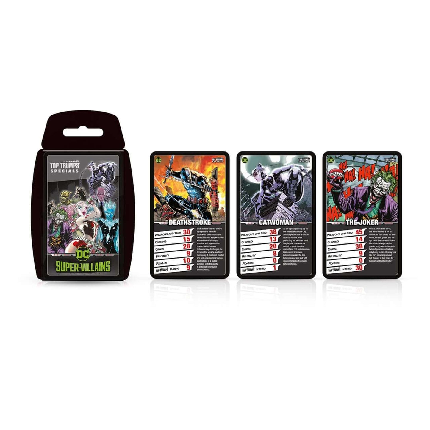 DC Super Villains Top Trumps Card Game