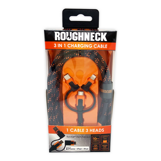 Roughneck 3-in-1 Charging Cable