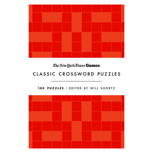 New York Times Games Classic Crossword Puzzles (Red and White)