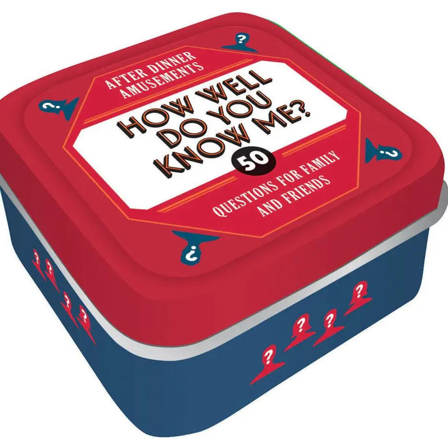 After Dinner Amusements: How Well Do You Know Me?