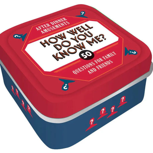 After Dinner Amusements: How Well Do You Know Me?