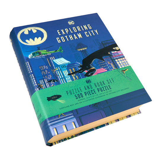 Exploring Gotham City Puzzle and Book Set
