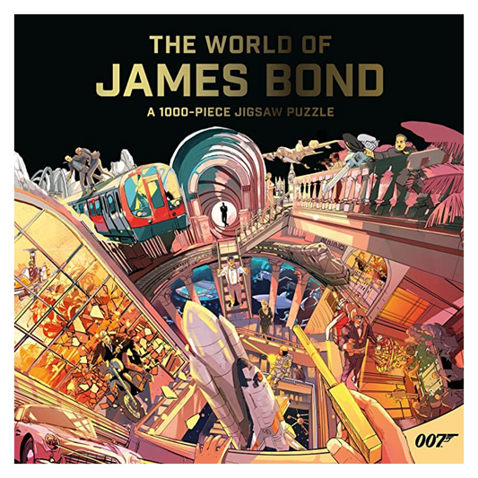 The World of James Bond: A 1000-Piece Puzzle