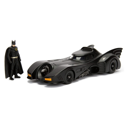 BATMAN 1:24 Batmobile with Figure