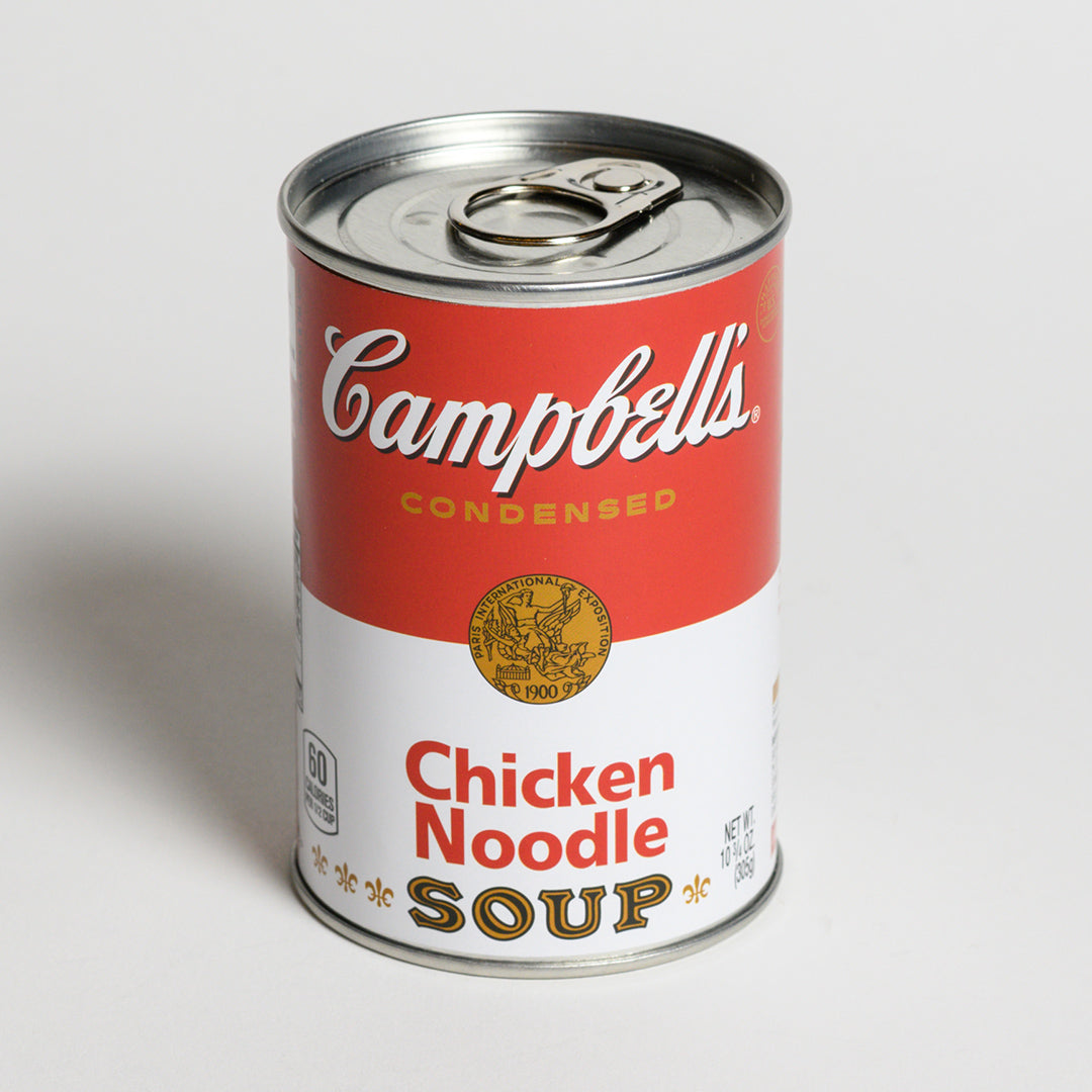 Campbell's Soup Can Safe - Front view of Campell's Condesed Chicken Noodle Soup 