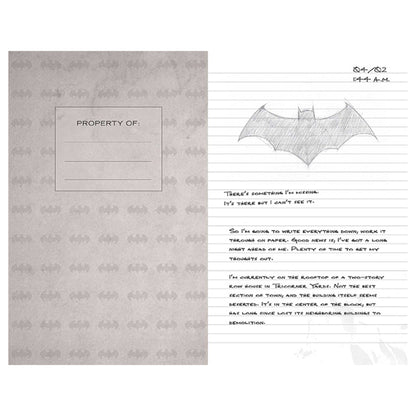 Batman Hardcover Ruled Journal