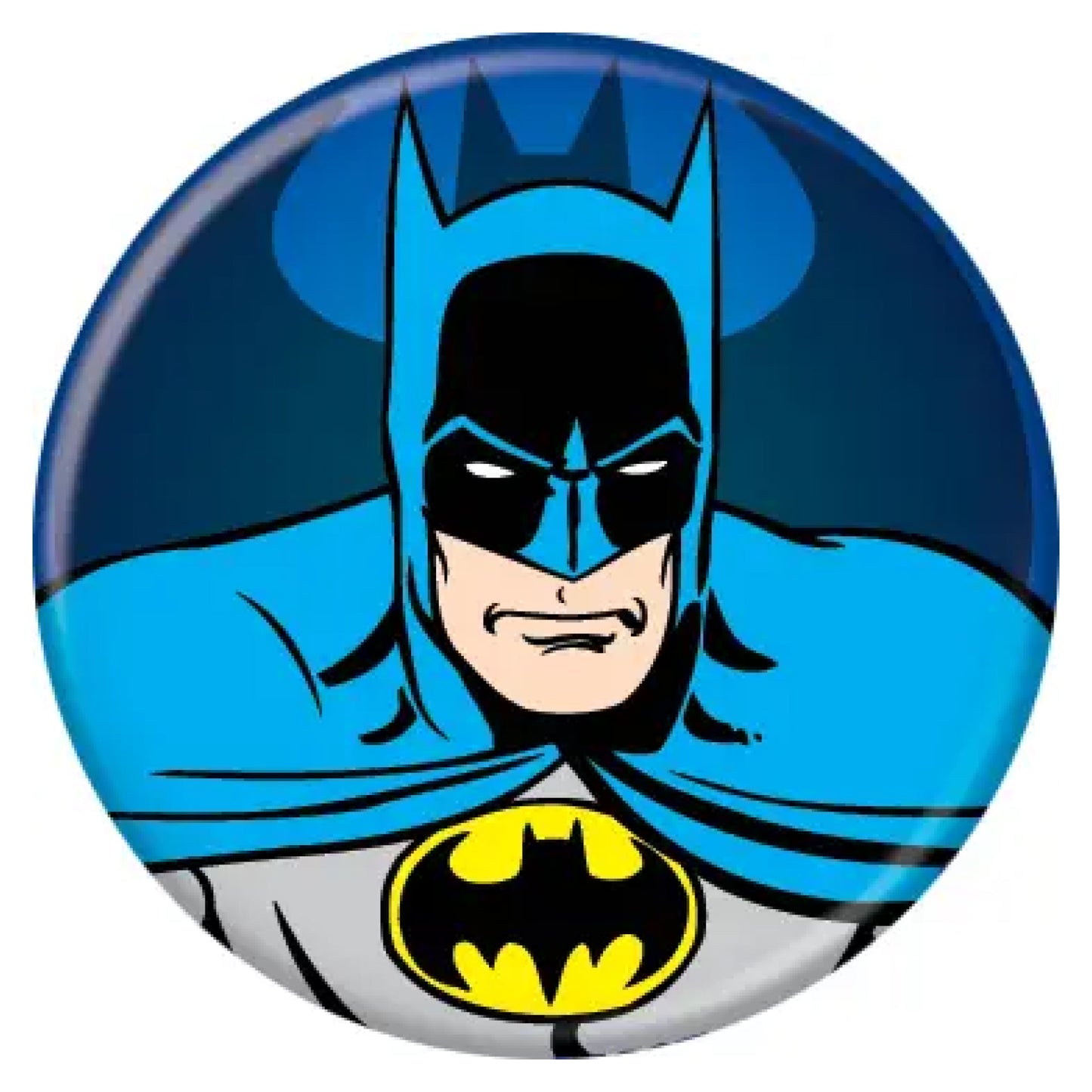 Batman Head Button Badge