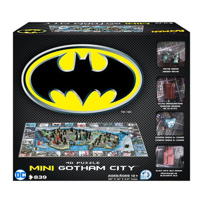 Mini Gotham City 4D Puzzle
