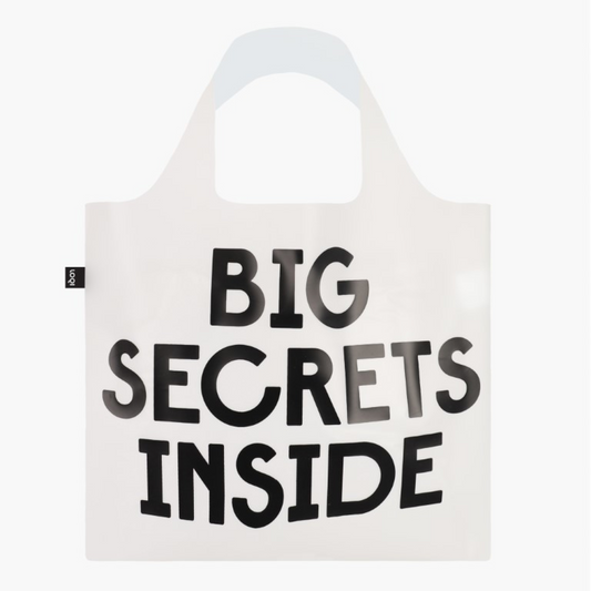 Transparent Big Secrets Inside Bag