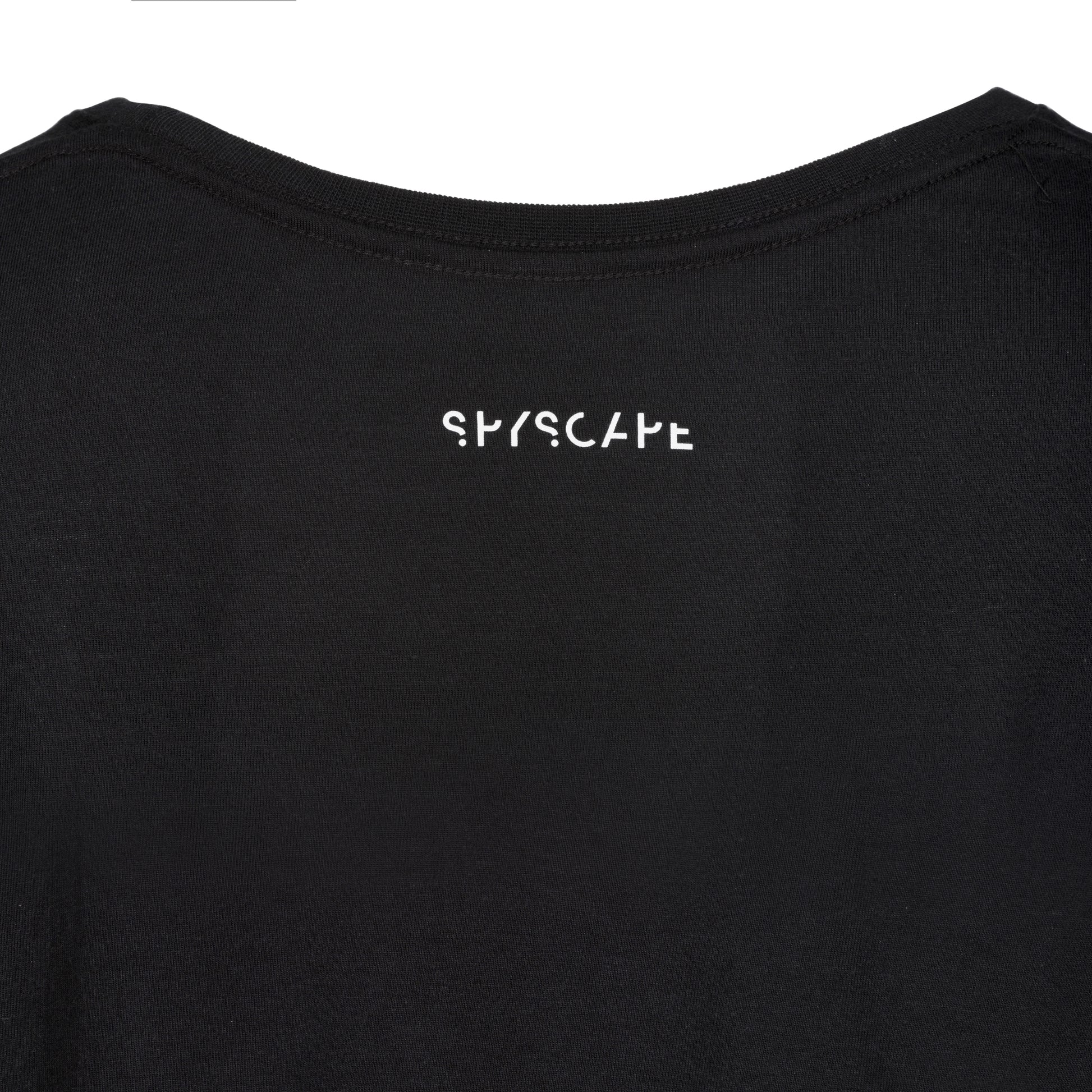SPYSCAPE Asset T-Shirt with Hidden Zip Pocket - Back of neck print with SPYSCAPE